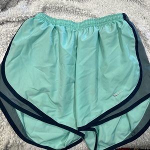 Nike DriFit Teal with green trim Size M